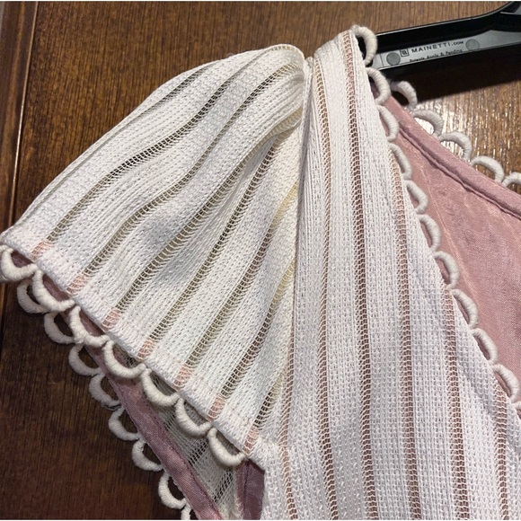 Women’s NWT Free People Lace Mini Dress Size 12 - Picture 4 of 9